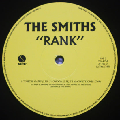The Smiths – Rank (2-LP Vinyl) Vinyl Record