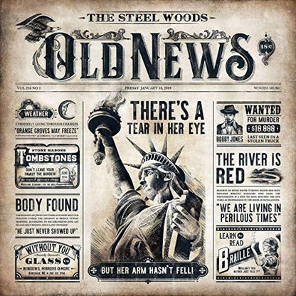 The Steel Woods - Old News Vinyl Record