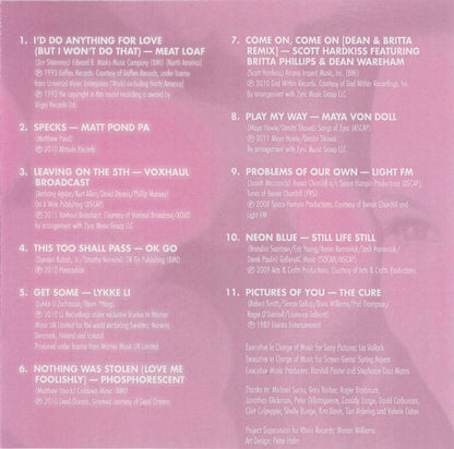 The Vow - Music From The Motion Picture Music CD