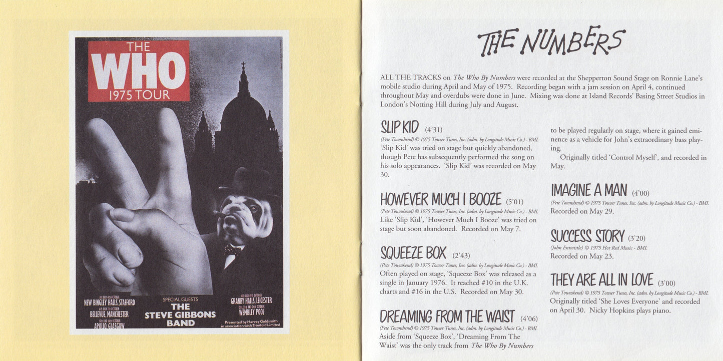 The Who – By Numbers (Remastered CD)
