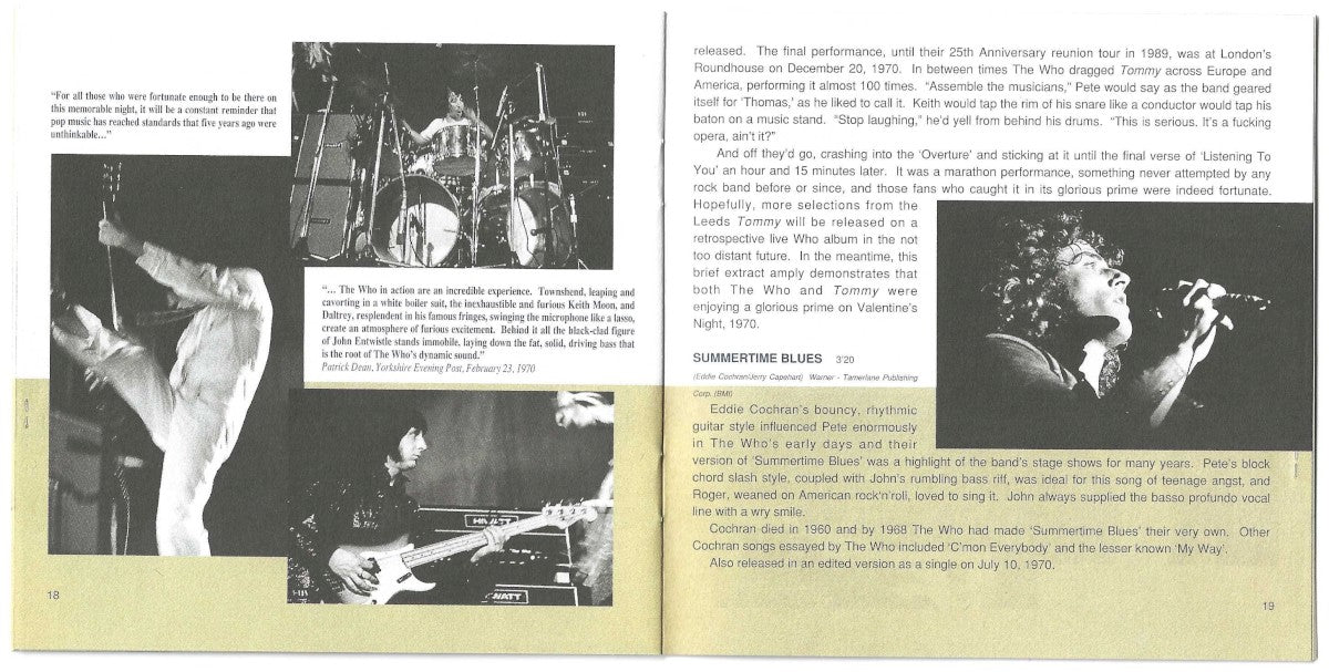 The Who – Live At Leeds (Remastered CD)