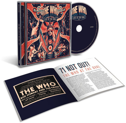 The Who – Live at the Oval 1971 Music CD