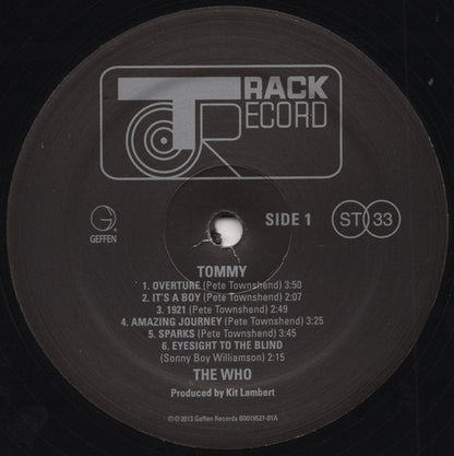 The Who – Tommy (2-LP Vinyl) Vinyl Record