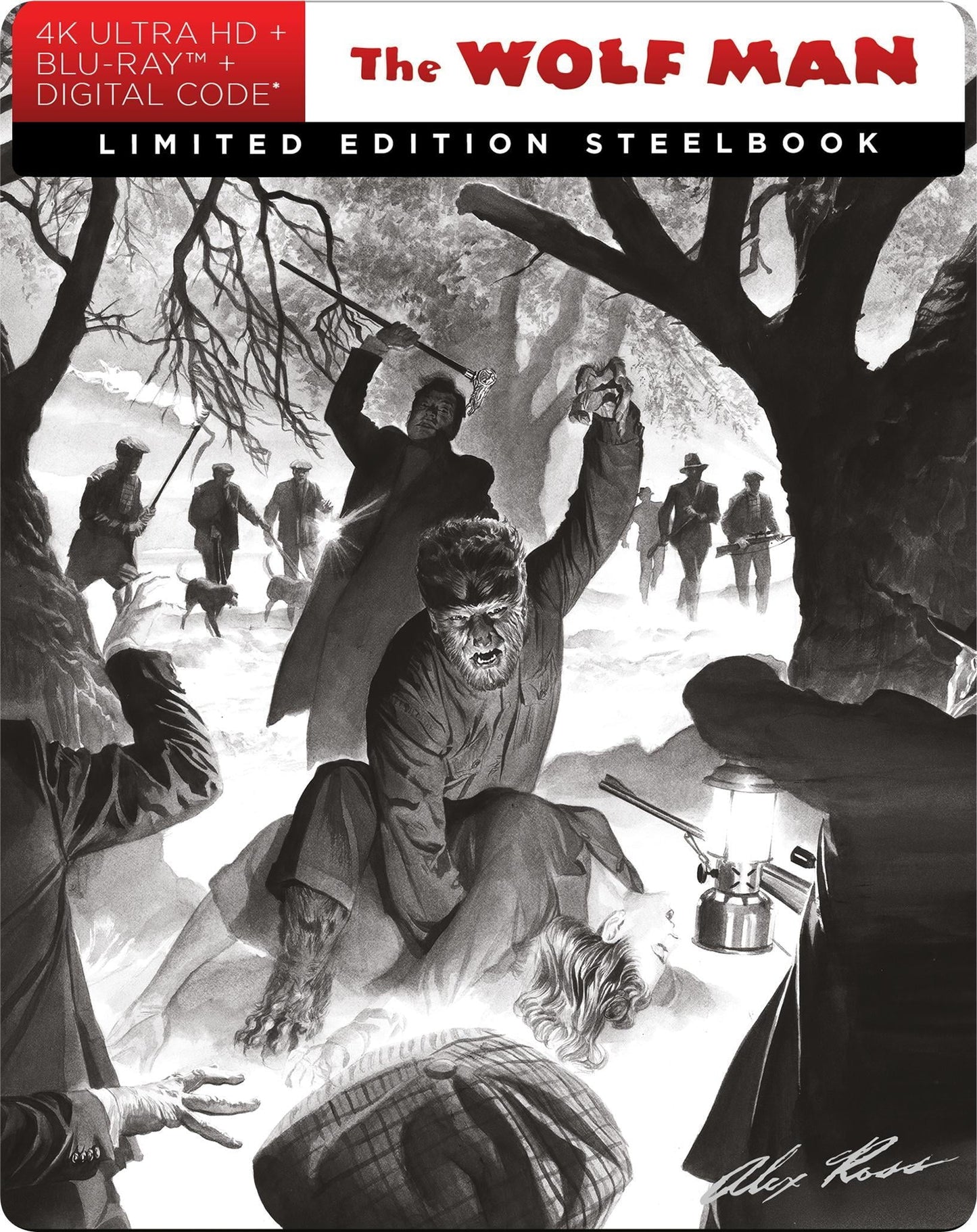 The Wolf Man (1941) Steelbook [4K Ultra HD + Blu-ray + Digital]