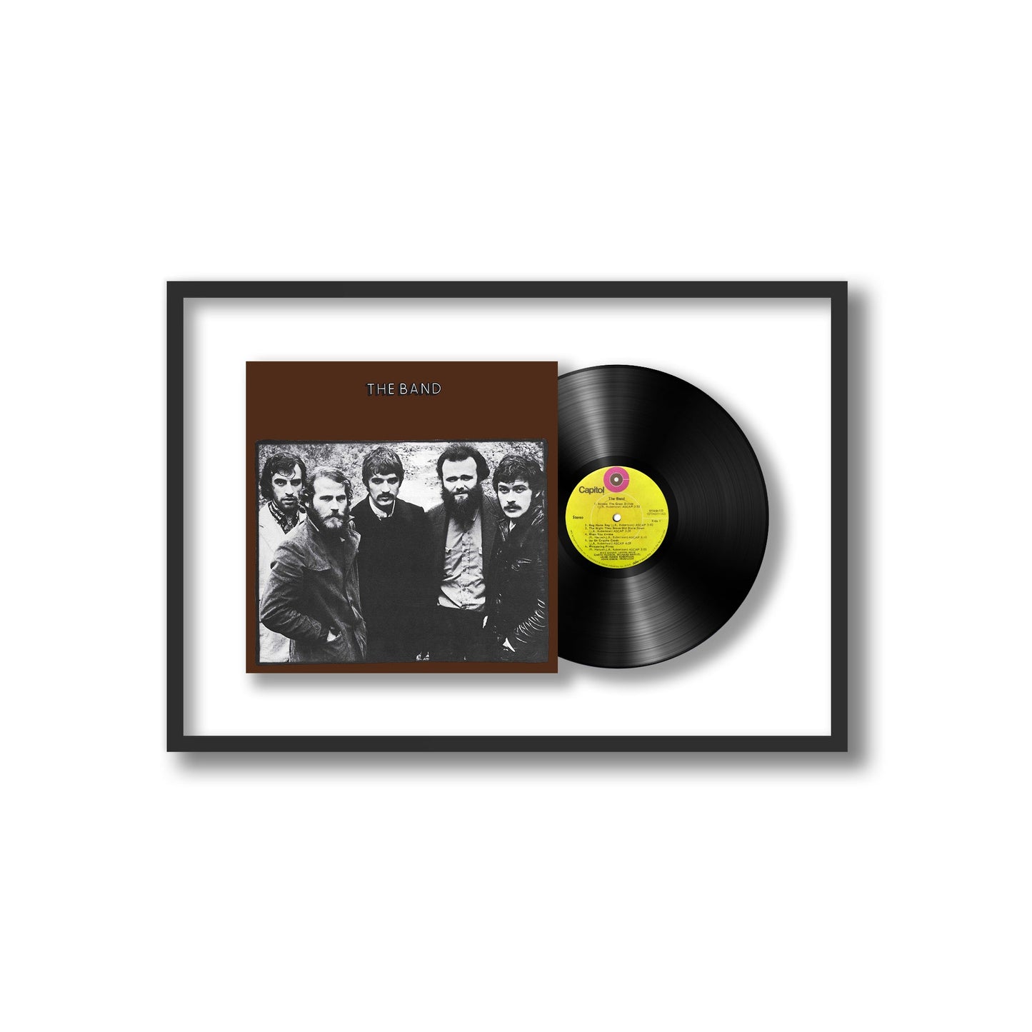 The Band (The Brown Album) Framed Vinyl Record