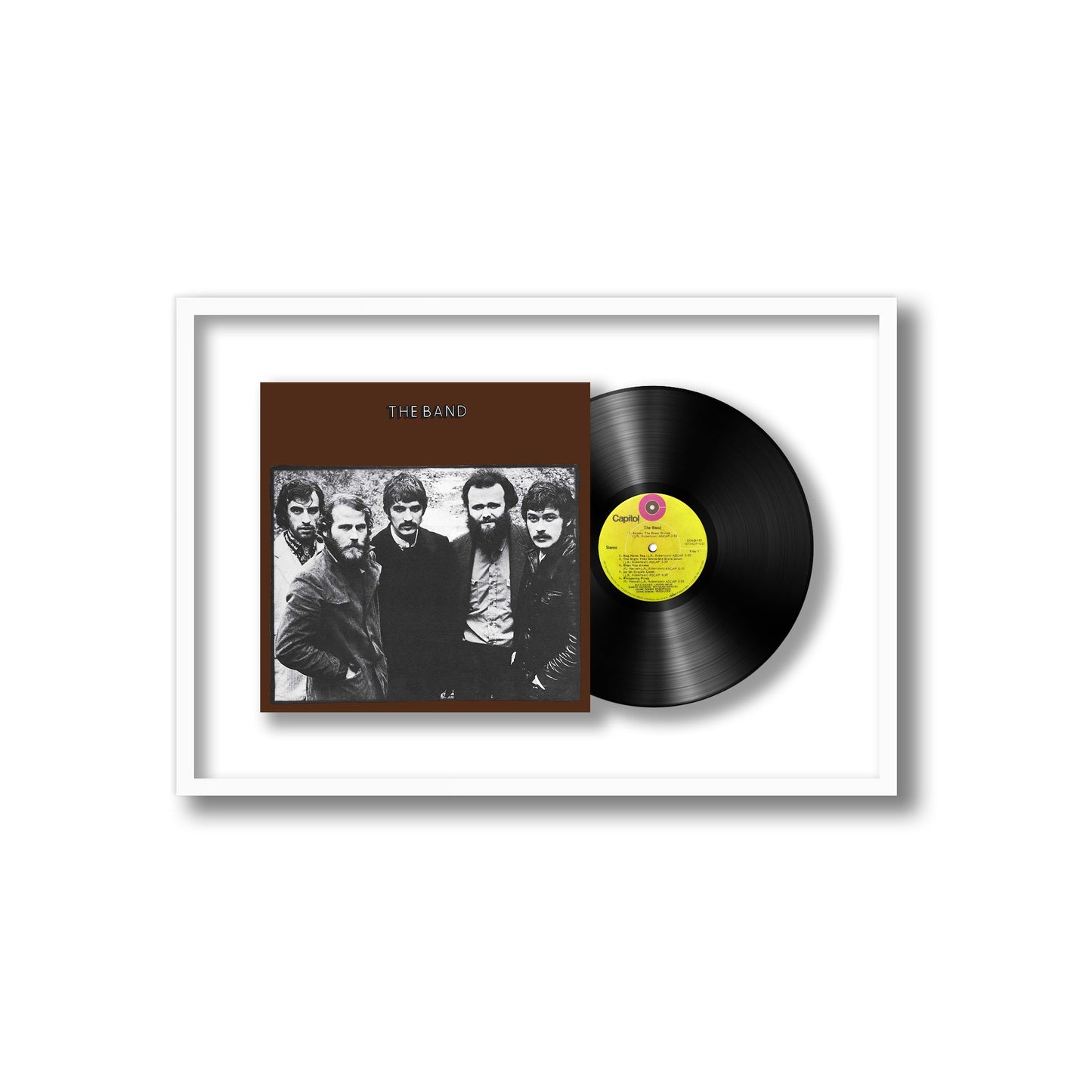 The Band (The Brown Album) Framed Vinyl Record