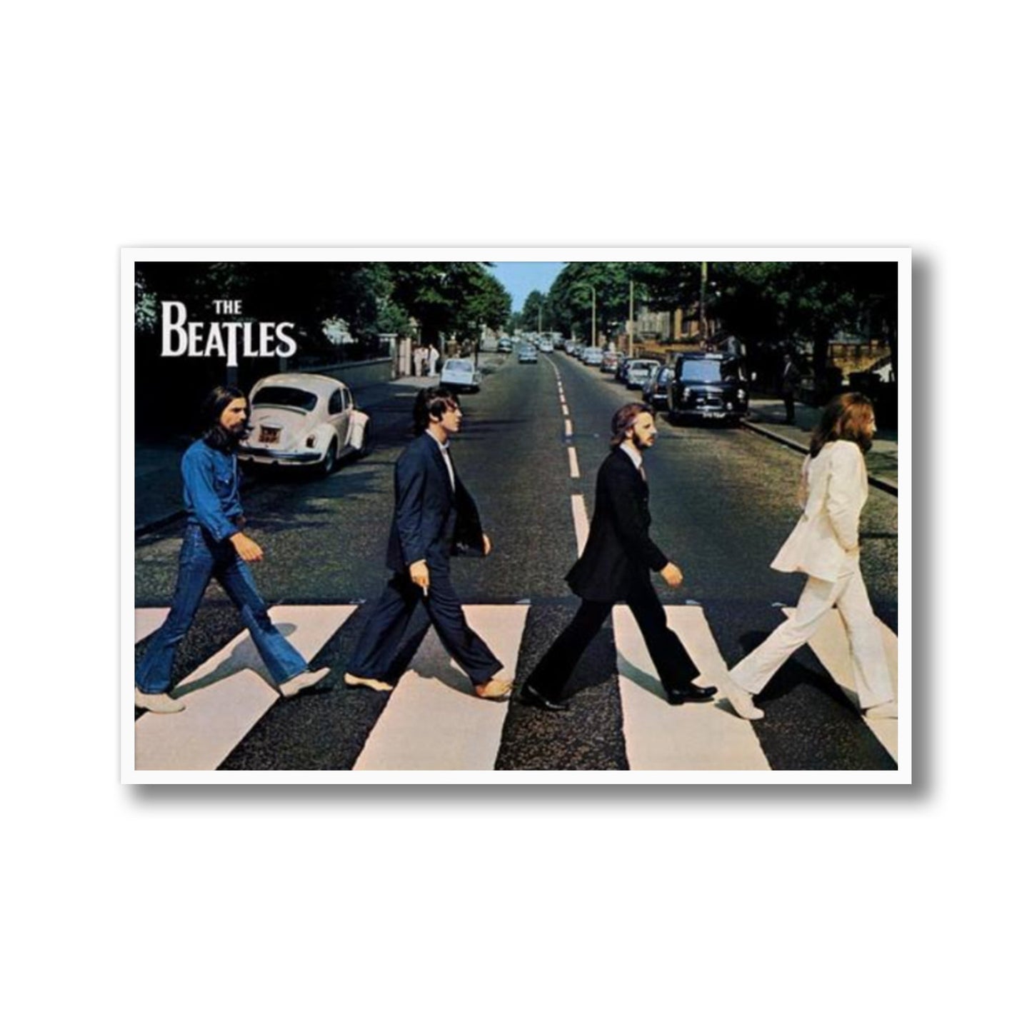 The Beatles Abbey Road Framed Poster
