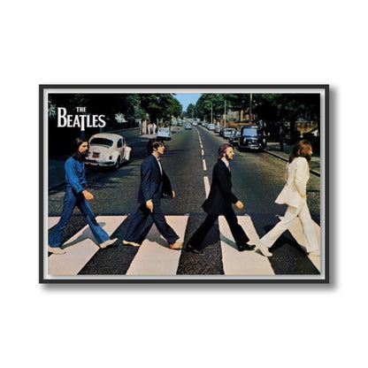 The Beatles Abbey Road Framed Poster