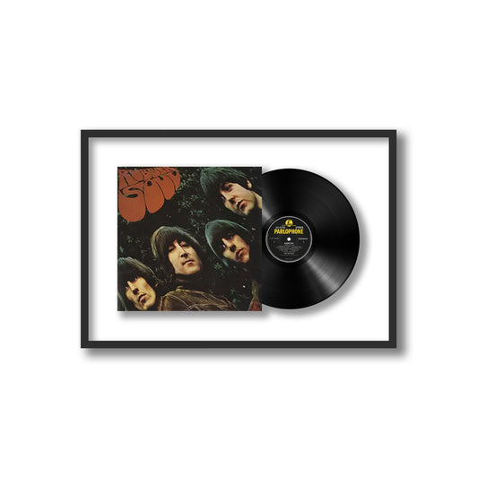 The Beatles Rubber Soul Framed Vinyl Record