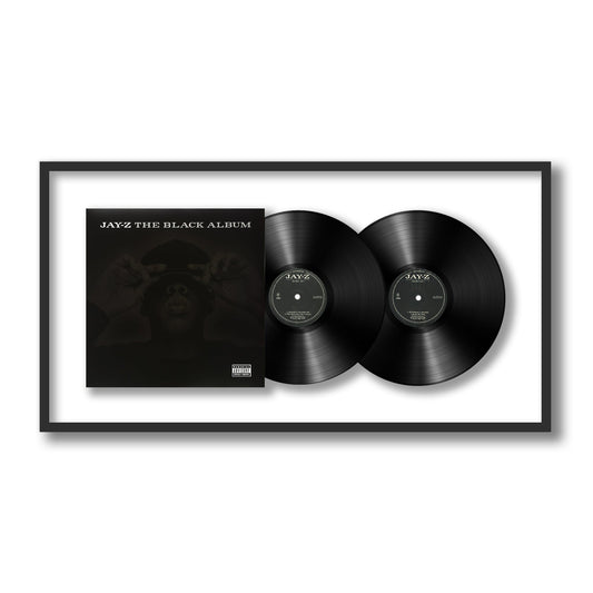 Jay-Z The Black Album Framed Vinyl Record