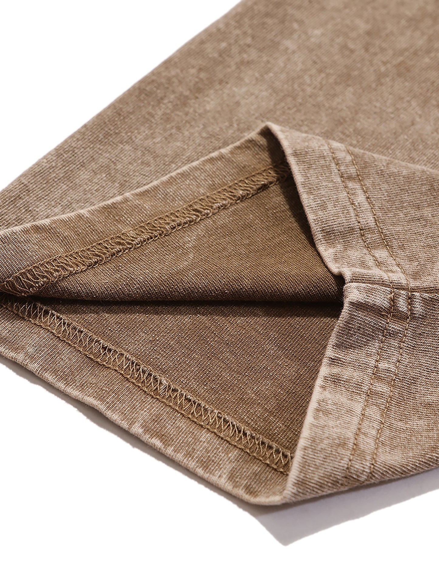 The Boondocks - Riley Khaled Acid Wash Oversize Tan Mens T Shirt