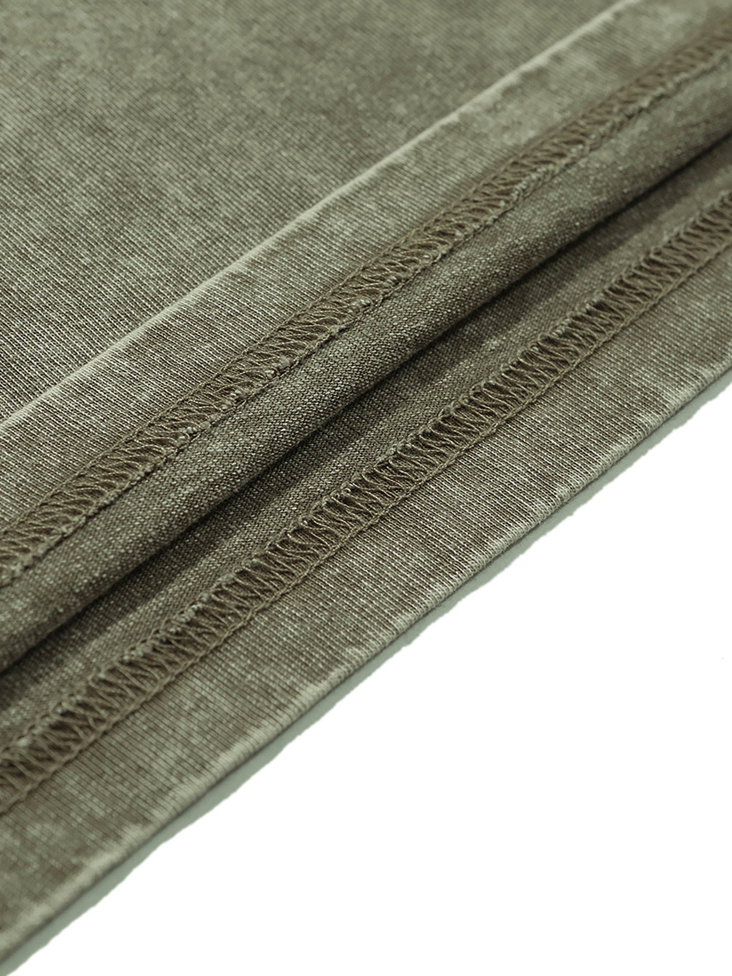 The Boondocks - Huey Khaled Acid Wash Oversize Olive Mens T Shirt