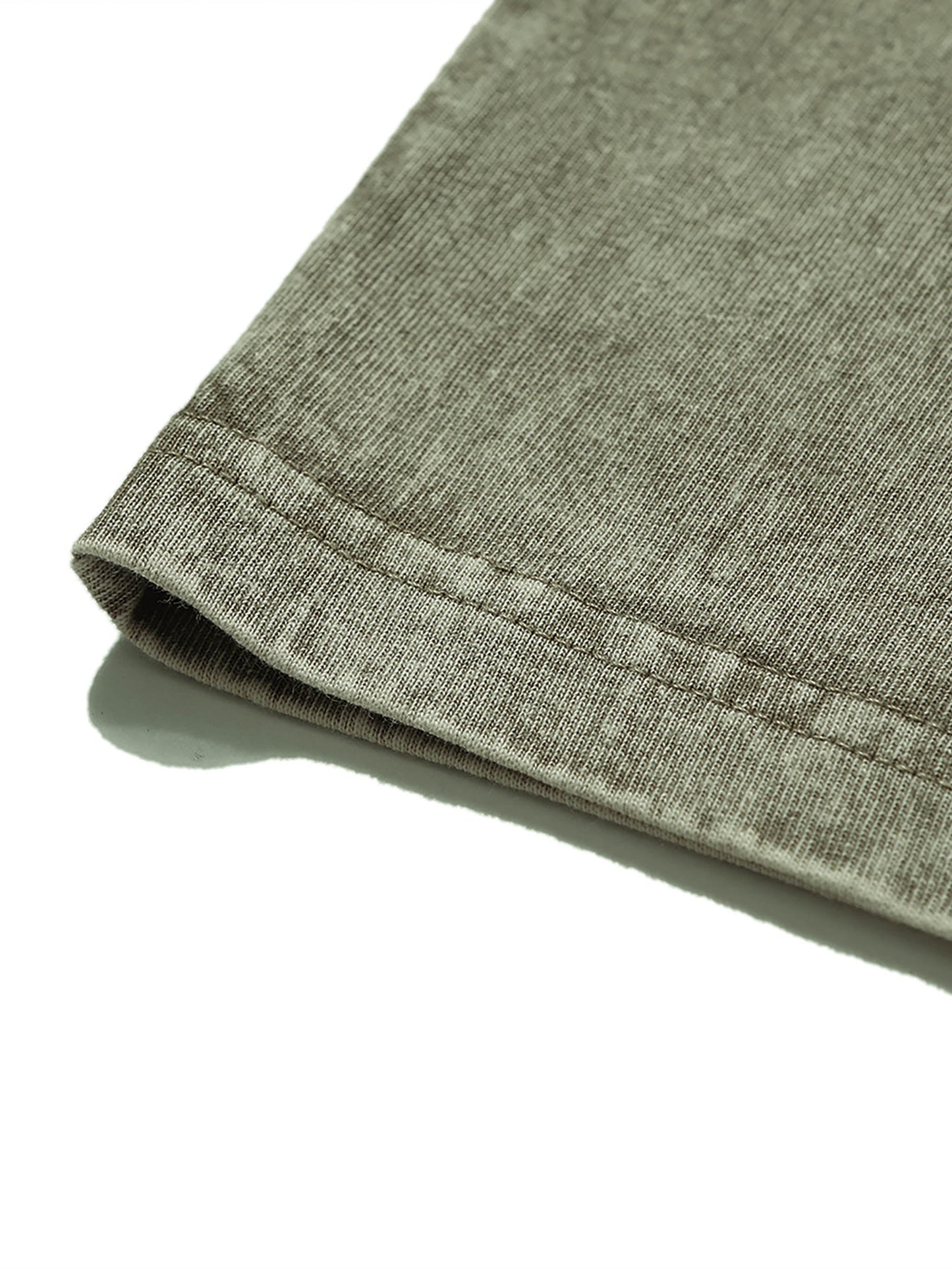 The Boondocks - Riley Khaled Acid Wash Oversize Olive Mens T Shirt