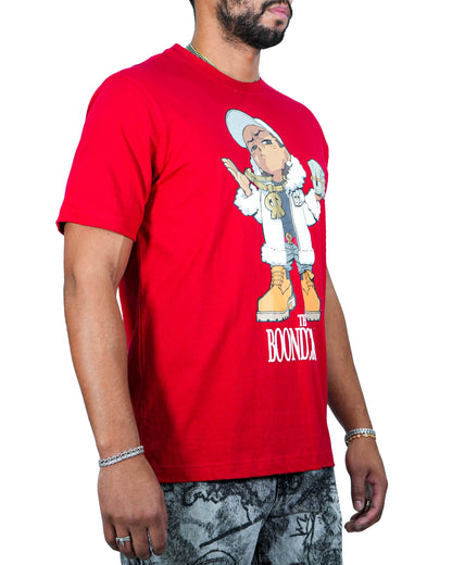 The Boondocks Cold Cash Riley Red Mens T Shirt