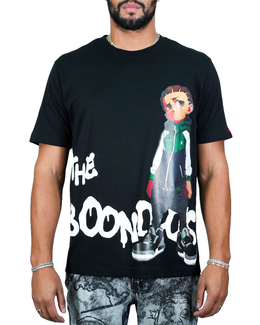 The Boondocks Riley Fresh Black Mens T Shirt
