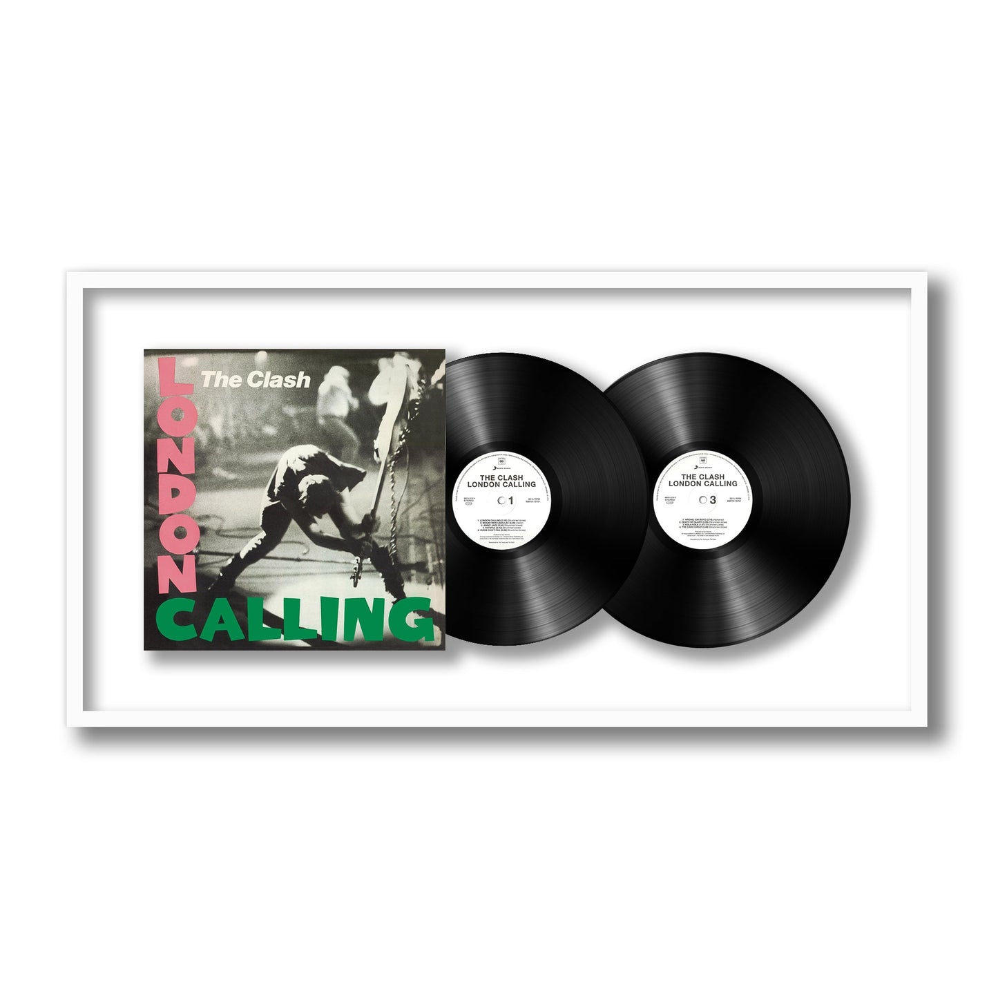 The Clash London Calling Framed Vinyl Record