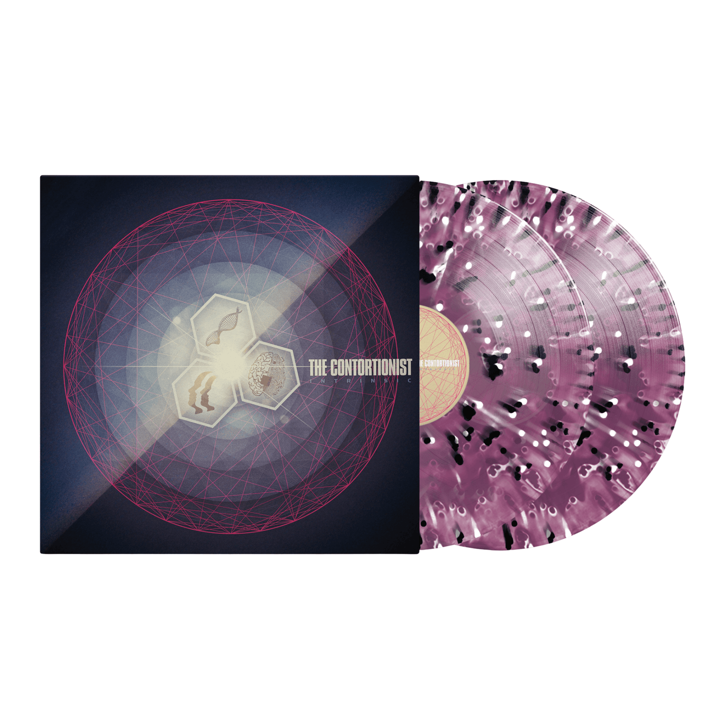 The Contortionist - Intrinsic Grape Ghost Splatter Vinyl Record