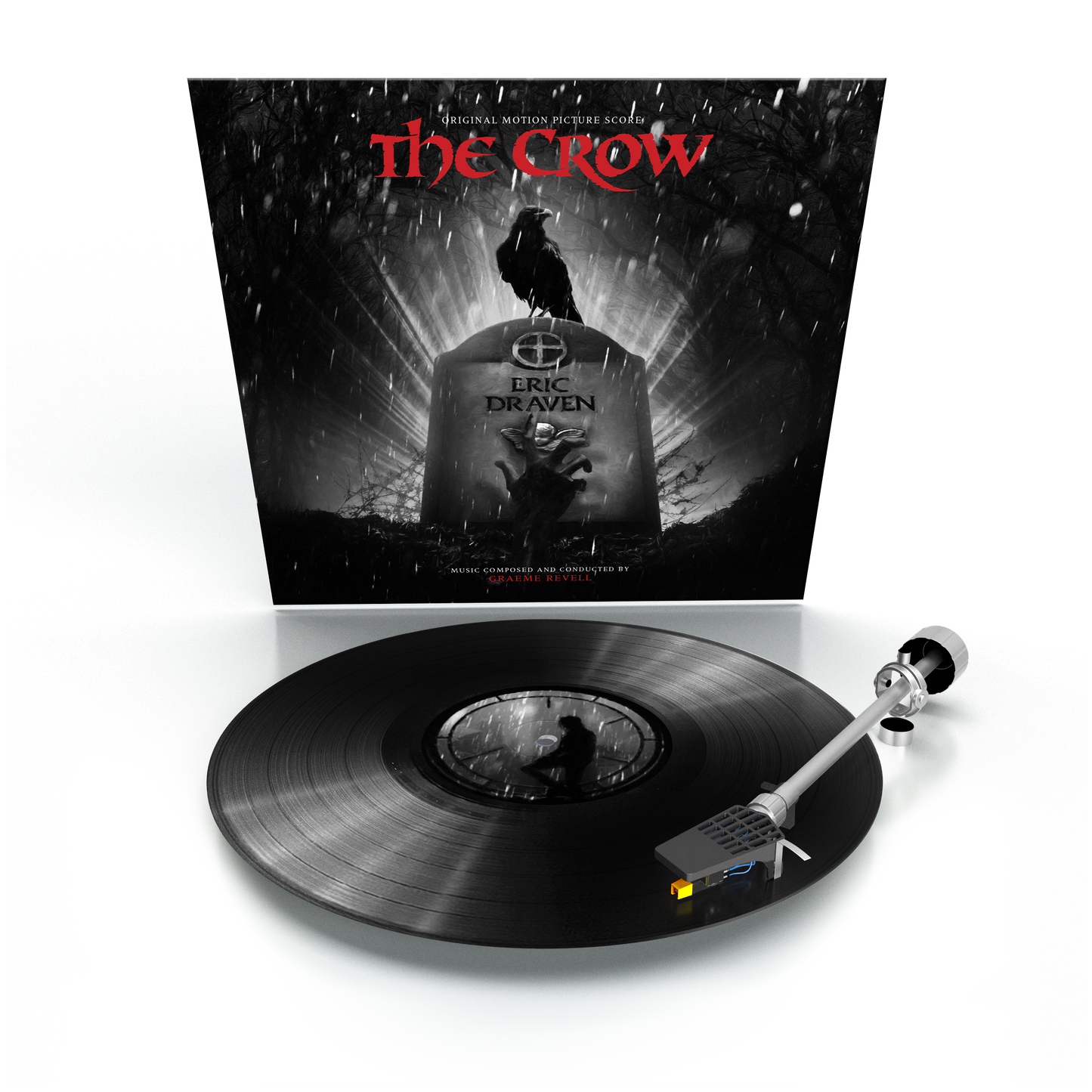 Crow, The: Original Score (Black 2 LP) Vinyl Record