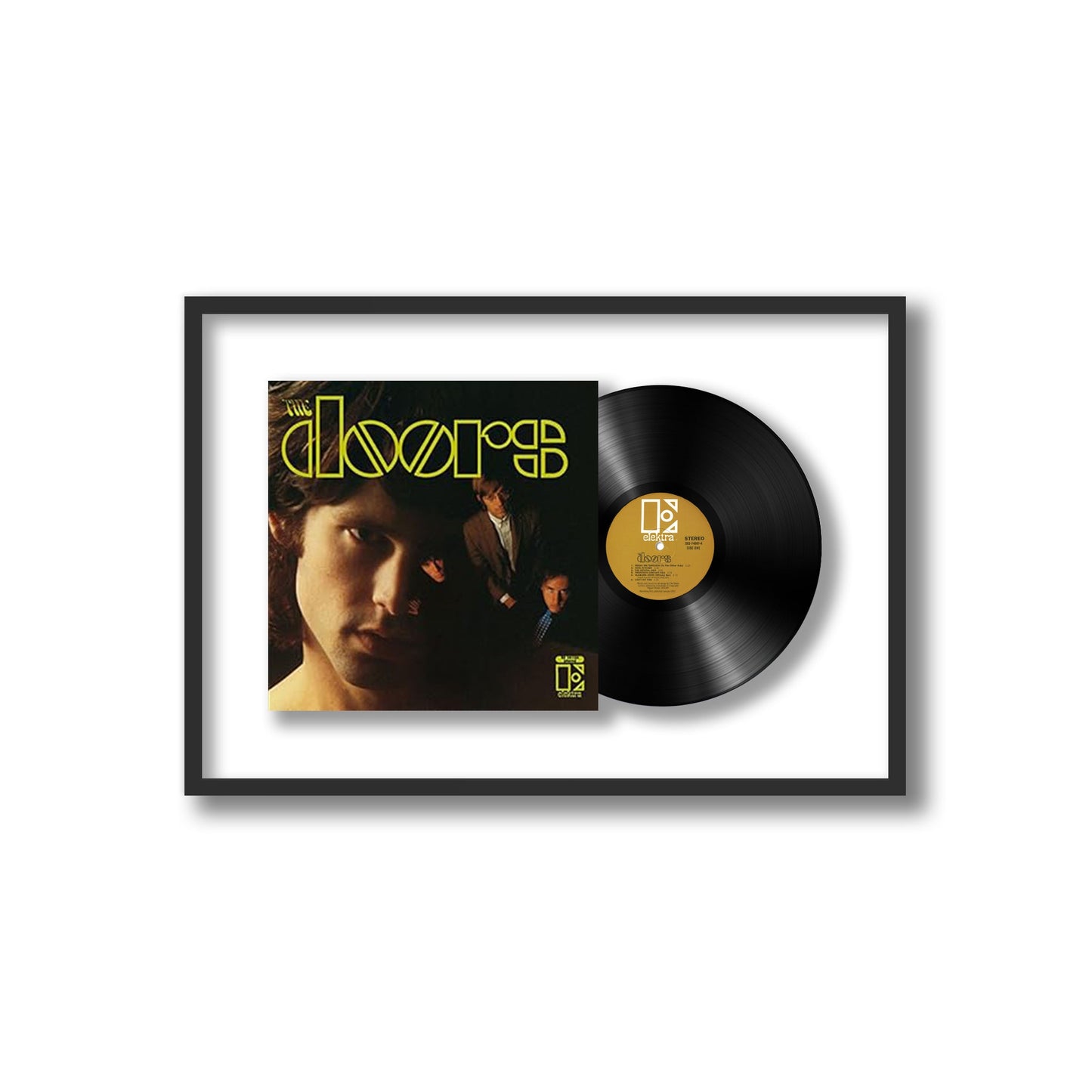 The Doors Framed Vinyl Record