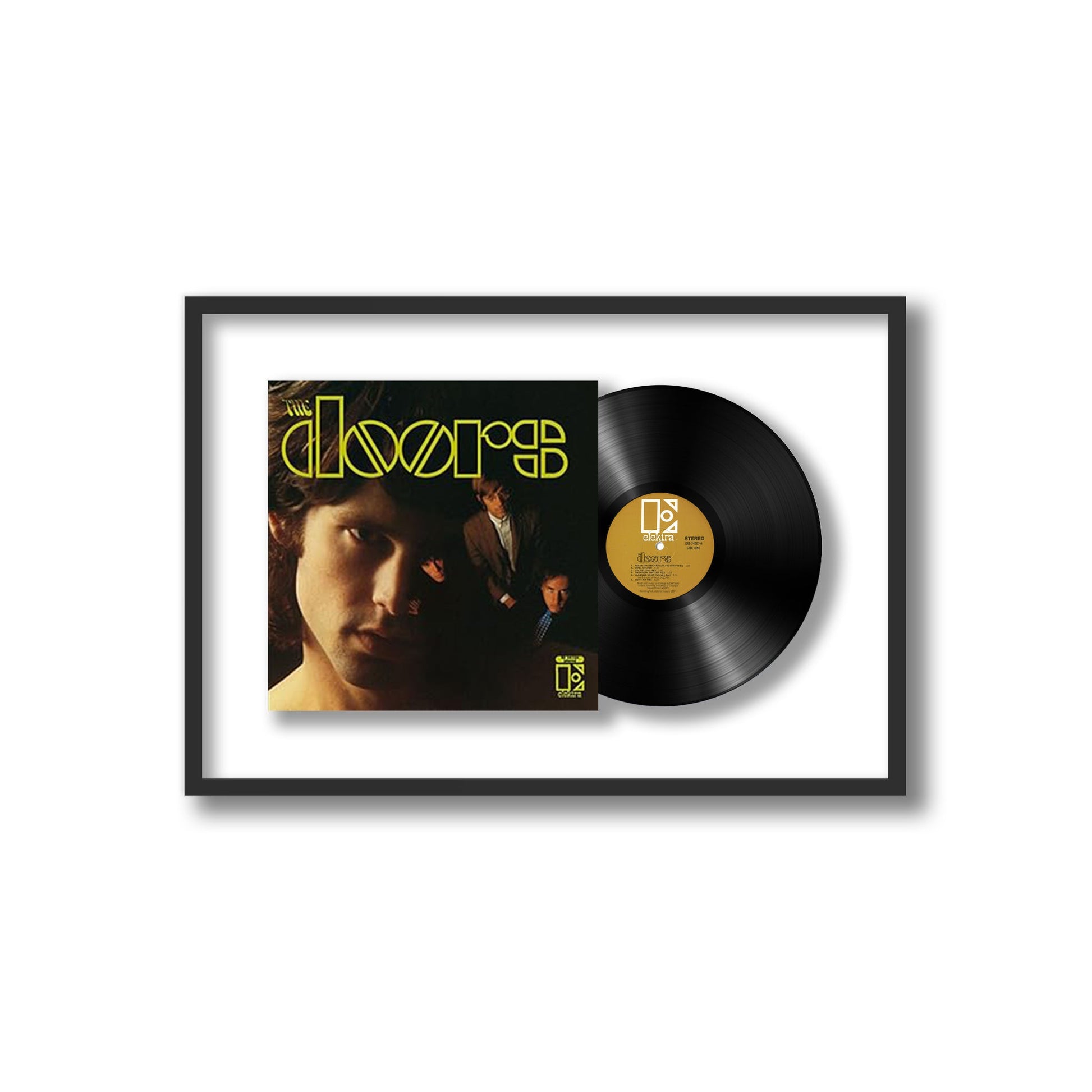 The Doors Framed Vinyl Record