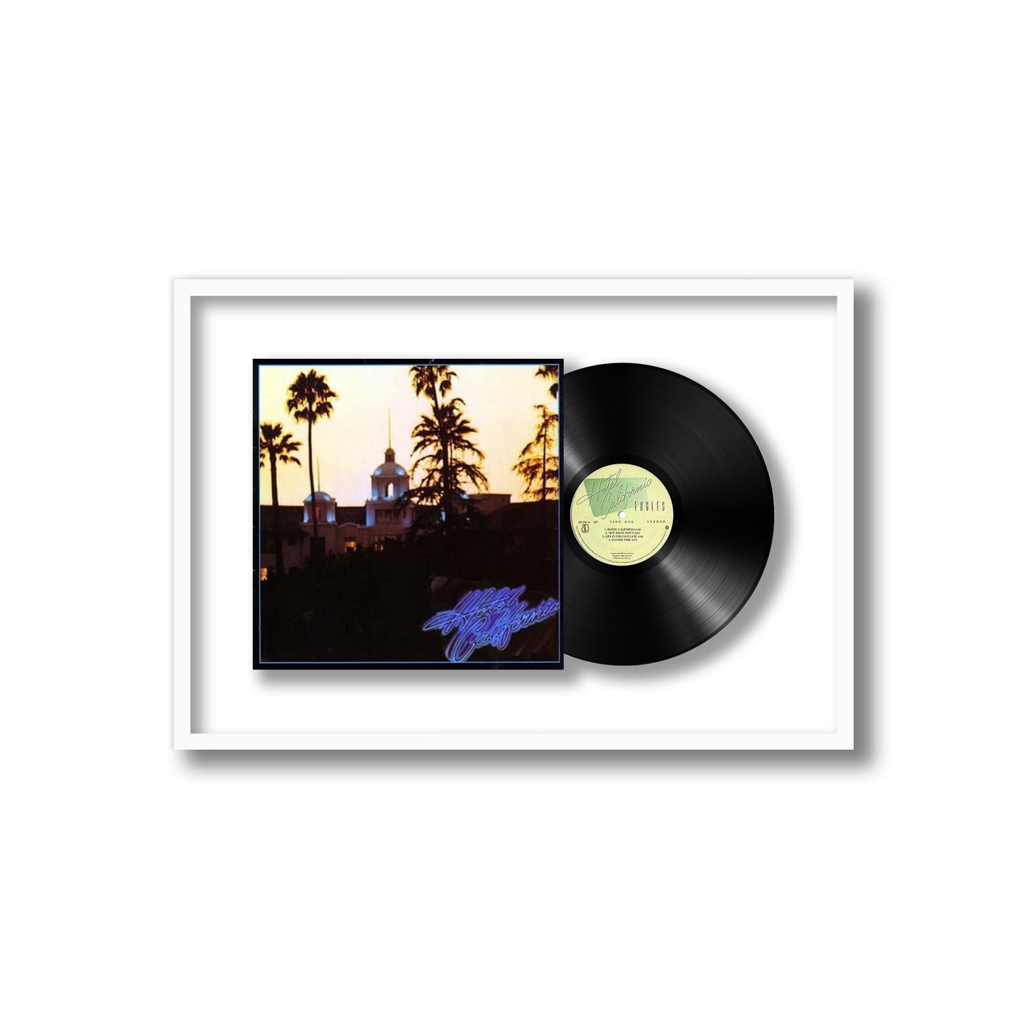The Eagles Hotel California Framed Vinyl Record