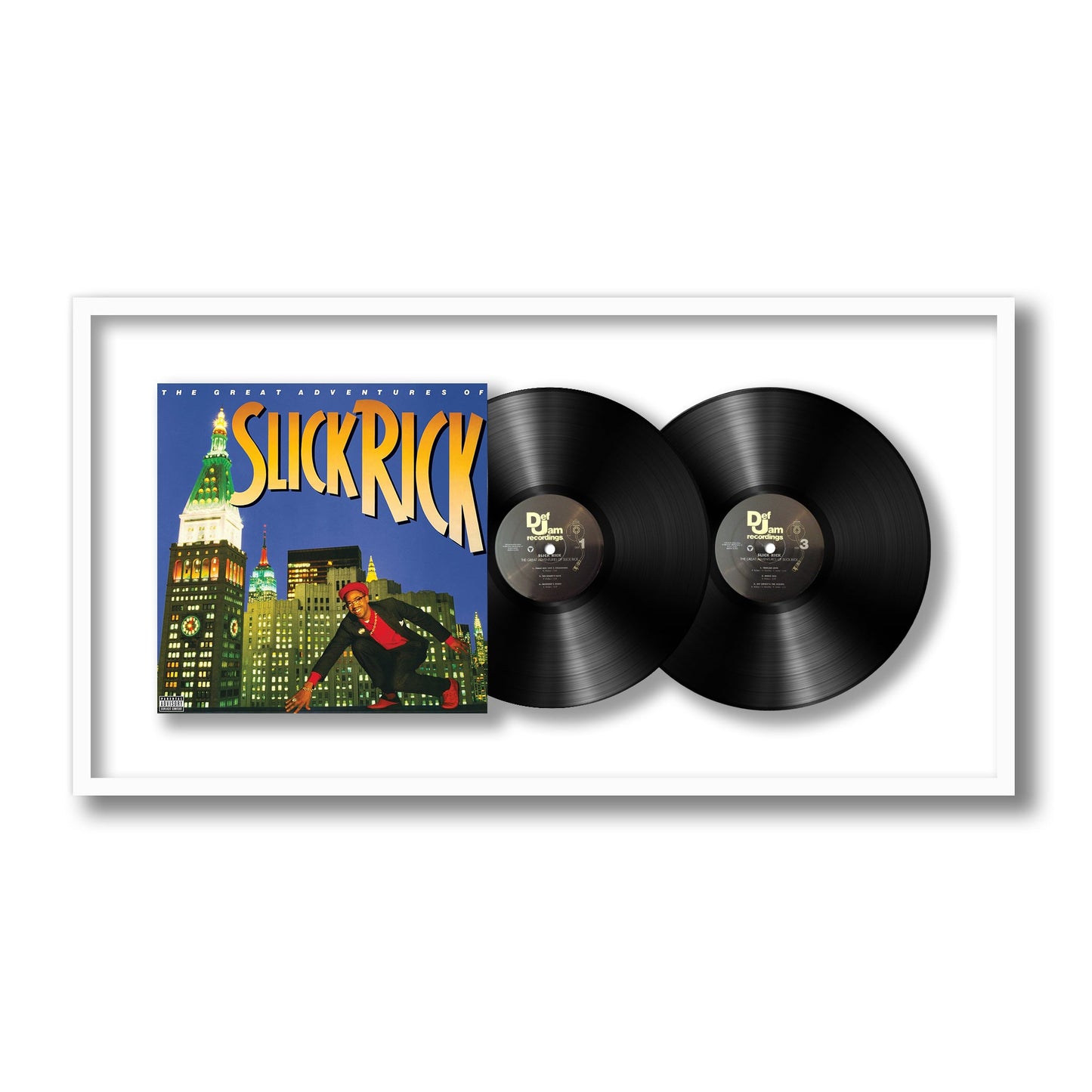 Slick Rick The Great Adventures Of Slick Rick Framed Vinyl Record