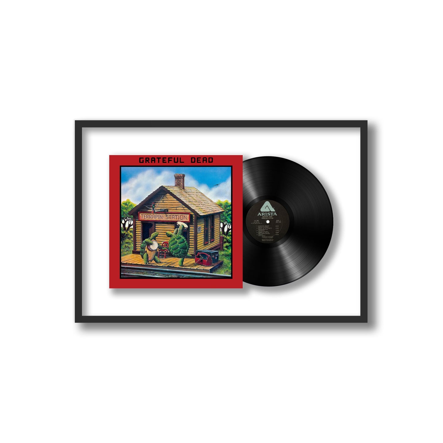 The Grateful Dead Terrapin Station Framed Vinyl Record