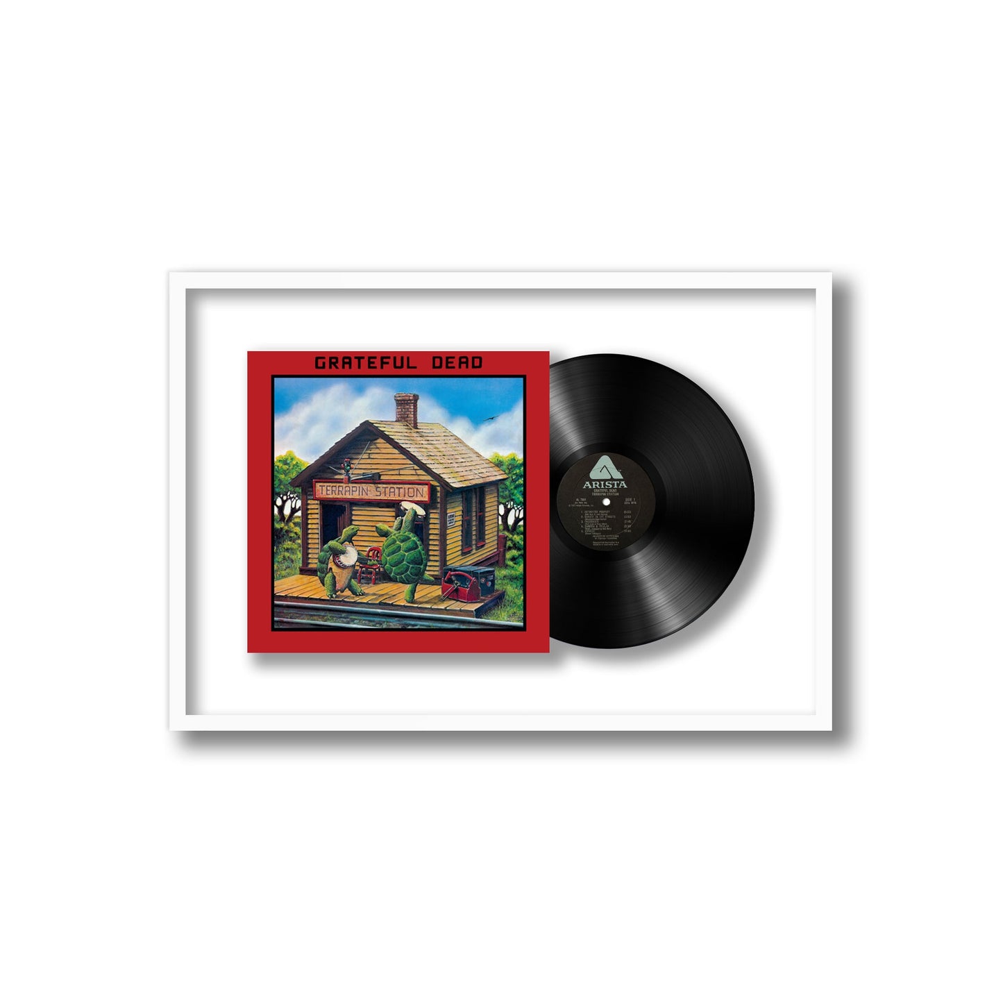 The Grateful Dead Terrapin Station Framed Vinyl Record