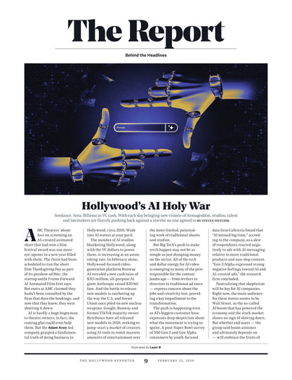 The Hollywood Reporter - 26.02.23 Edition: Benicio Del Toro Is Back, Epstein’s Hollywood Ties, Jason Bateman’s Nine Lives, James Van Der Beek's Private Life, Max Minghella’s Life After Gilead & More!