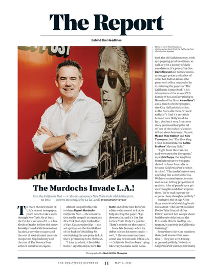 The Hollywood Reporter - 26.05.06 Edition: The Late Great Stephen Colbert Exit Interview, NY's Most Powerful People In Media, A24 In 24 Hours, Ezra Klein’s New Era, Hollywood CEO Pay Chart & More!