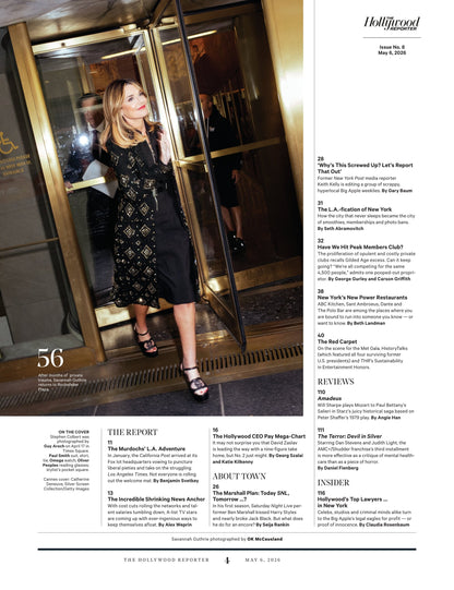 The Hollywood Reporter - 26.05.06 Edition: The Late Great Stephen Colbert Exit Interview, NY's Most Powerful People In Media, A24 In 24 Hours, Ezra Klein’s New Era, Hollywood CEO Pay Chart & More!
