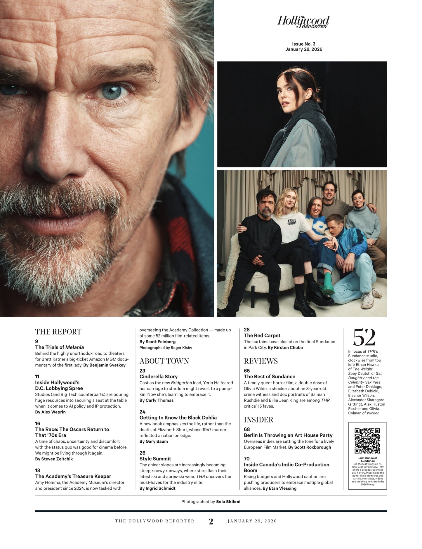 The Hollywood Reporter - 26.01.29 Edition: Odessa A’zion’s Honest Journey, Couch Surfing & Her Complicated Family, TV’s New It Girl, MAGA Media Meltdown, Amazon’s $40M Melania Movie & More!