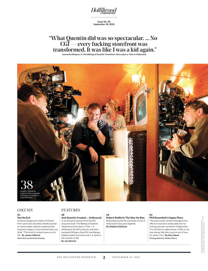 The Hollywood Reporter - 25.09.18 Edition: Robert Redford's Legacy, How Jenny Han's Hit Novel Became A Streaming Sensation, Top Celebrity Entrepreneurs, Phil Rosenthal’s Happy Place & More!