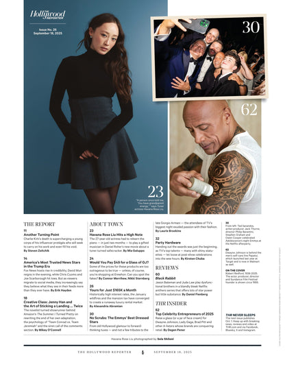 The Hollywood Reporter - 25.09.18 Edition: Robert Redford's Legacy, How Jenny Han's Hit Novel Became A Streaming Sensation, Top Celebrity Entrepreneurs, Phil Rosenthal’s Happy Place & More!