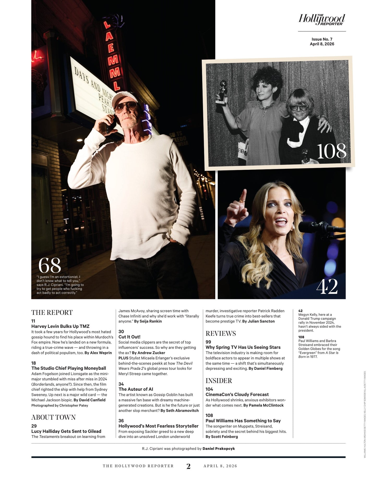 The Hollywood Reporter - 26.04.08 Edition: Red Carpet Royals & Power Stylists 2026, Starring Sabrina Carpenter, Kate Hudson & More, Saudi Arabia’s Hollywood Shopping Spree, Paramount CEO Feud & More!
