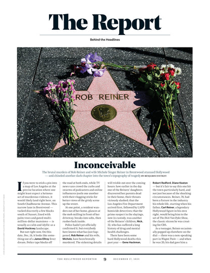 The Hollywood Reporter - 25.12.17 Edition: Remembering Rob Reiner, Moments That Defined 2025 In Hollywood, Amy Allen’s Grammy Success, James Cameron On The Future Of Avatar, Kobe’s Last Dance & More!