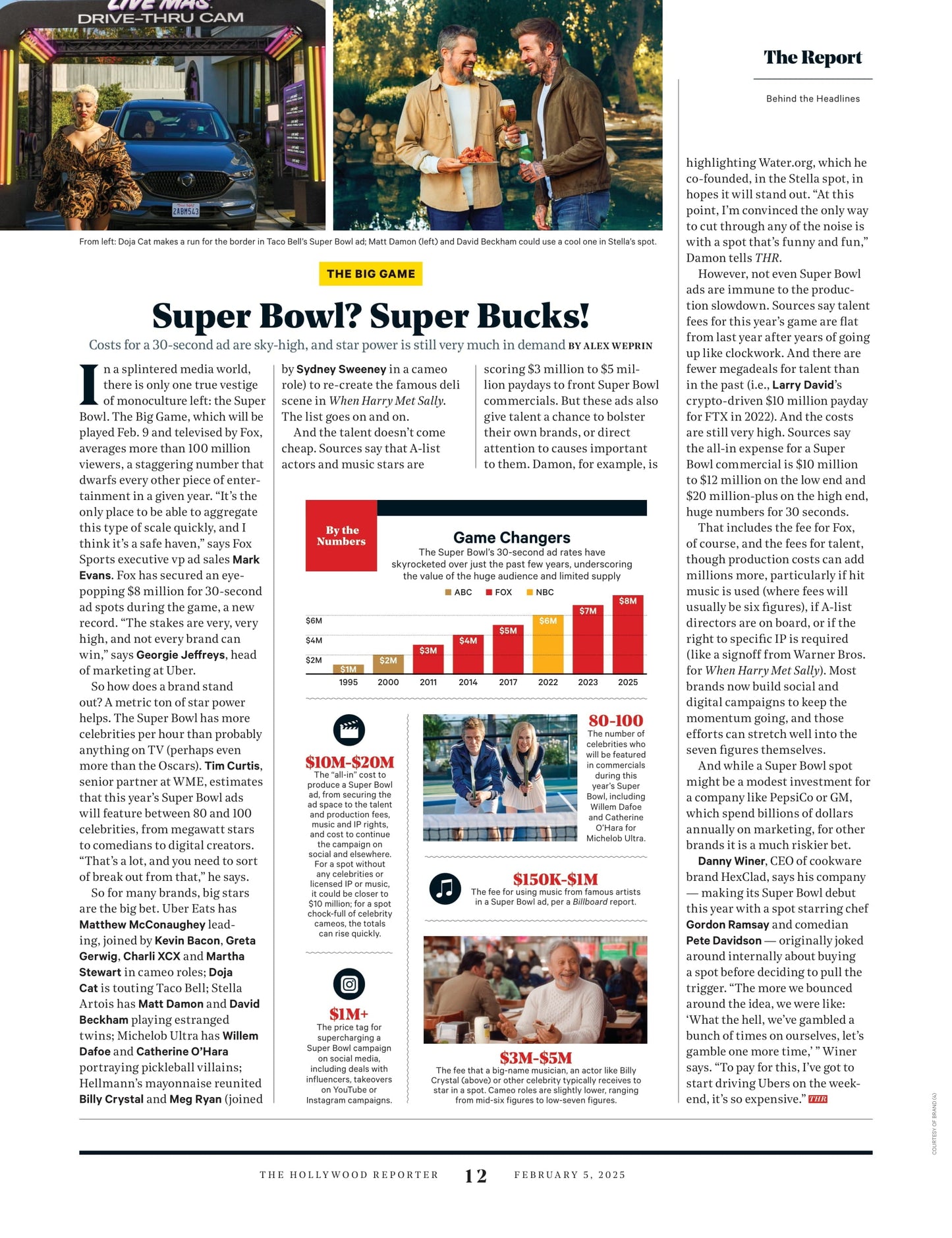 The Hollywood Reporter - 25.02.05 Edition: Ben Stiller Takes Control, Caruso V. Kamala, Why Everyone Is Microdosing Ozempic, Trump's War On Big Media, Bungalow Bacchanal, Grammys' Best Dressed & More!