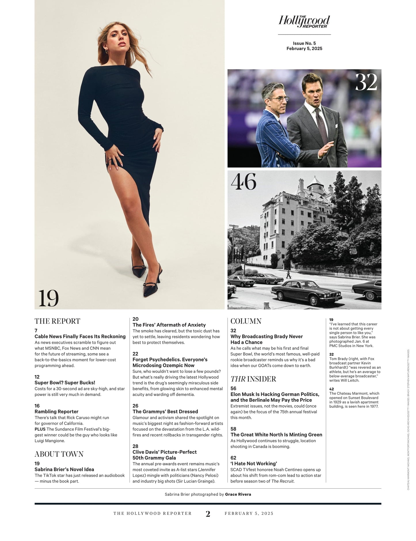 The Hollywood Reporter - 25.02.05 Edition: Ben Stiller Takes Control, Caruso V. Kamala, Why Everyone Is Microdosing Ozempic, Trump's War On Big Media, Bungalow Bacchanal, Grammys' Best Dressed & More!