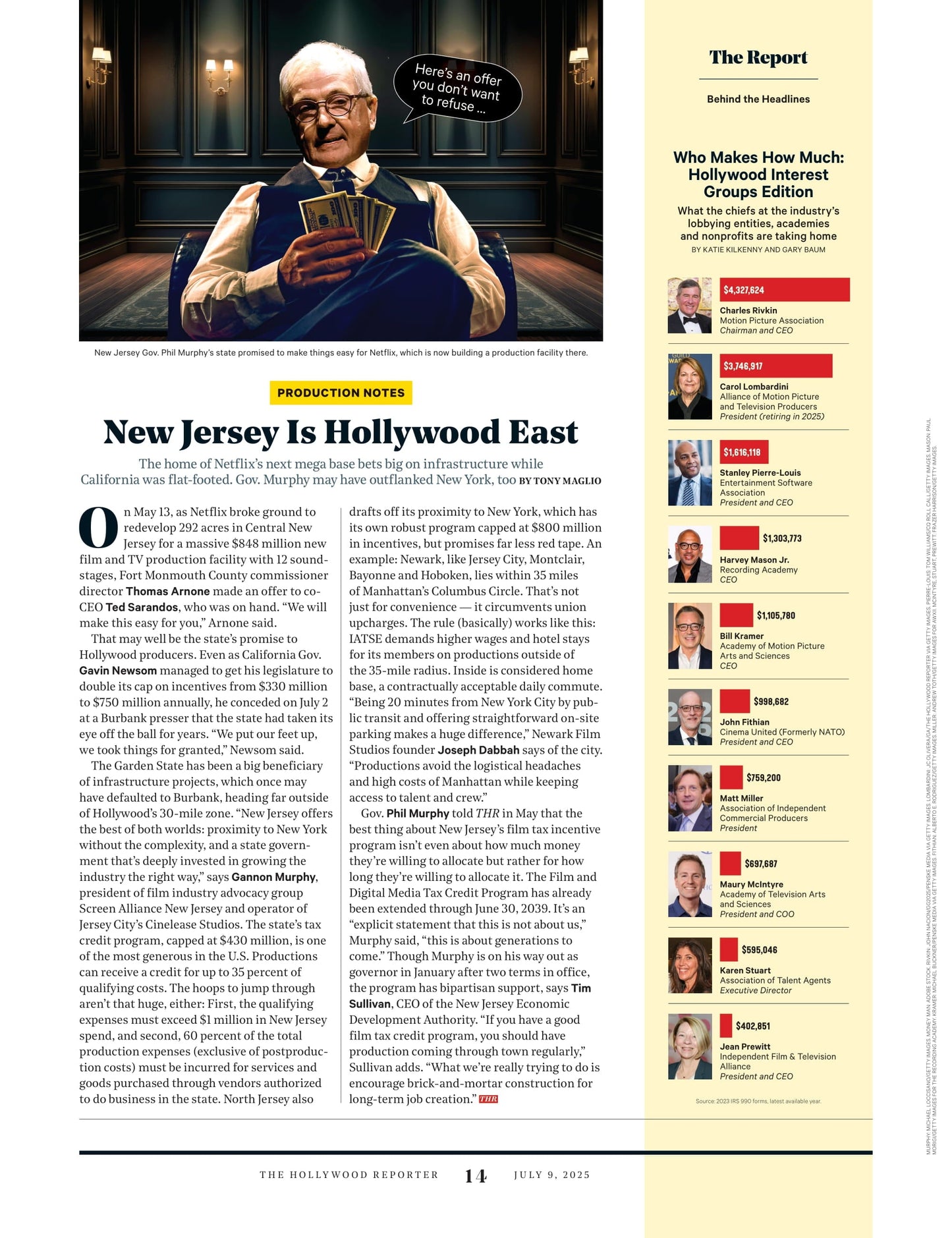 The Hollywood Reporter - 25.07.09 Edition: Keanu Reeves Impersonation Scam, Fraudsters Target Fans, Sean O’Brien’s Power Play, Mind Of SNL’s John Goodman, Superman Returns, Top Sports Lawyers & More!