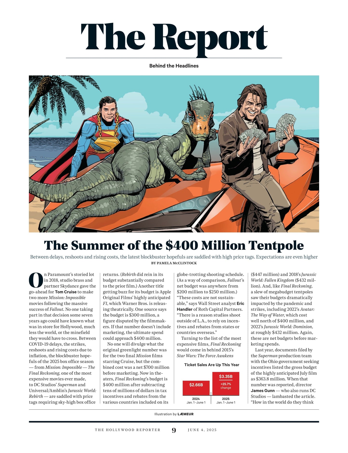 The Hollywood Reporter - 25.06.04 Edition: Succession, Hollywood Style, Disney's Power Struggles, Trump's Strategy Impact, Hollywood's Expensive Blockbusters, K-Pop's Global Domination & More!