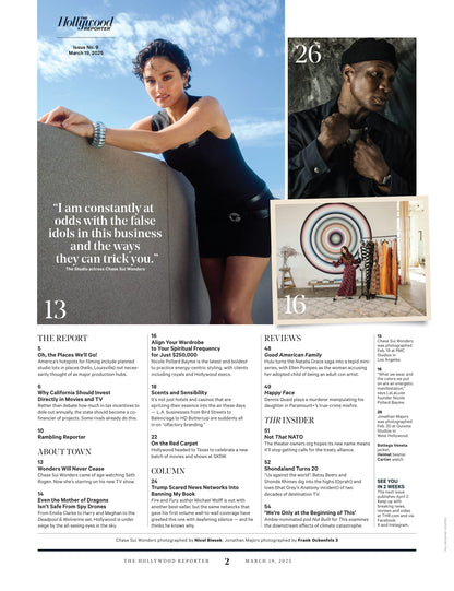 The Hollywood Reporter - 25.03.19 Edition: Jonathan Majors' Truth, Spy Drone Attack, Michael Wolff's Book & Trump, Top Filming Spots, Shondaland's 20th Anniversary, Good American Family Debut & More!
