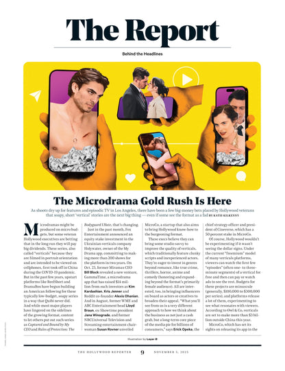 The Hollywood Reporter - 25.11.05 Edition: Rising Stars & Execs Shaping The Future Of Entertainment, Teyana Taylor Takes Off, Dana White’s Secret $30M Vegas Hole, Amy Madigan's Versatile Career & More
