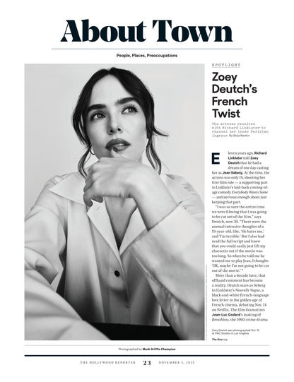 The Hollywood Reporter - 25.11.05 Edition: Rising Stars & Execs Shaping The Future Of Entertainment, Teyana Taylor Takes Off, Dana White’s Secret $30M Vegas Hole, Amy Madigan's Versatile Career & More