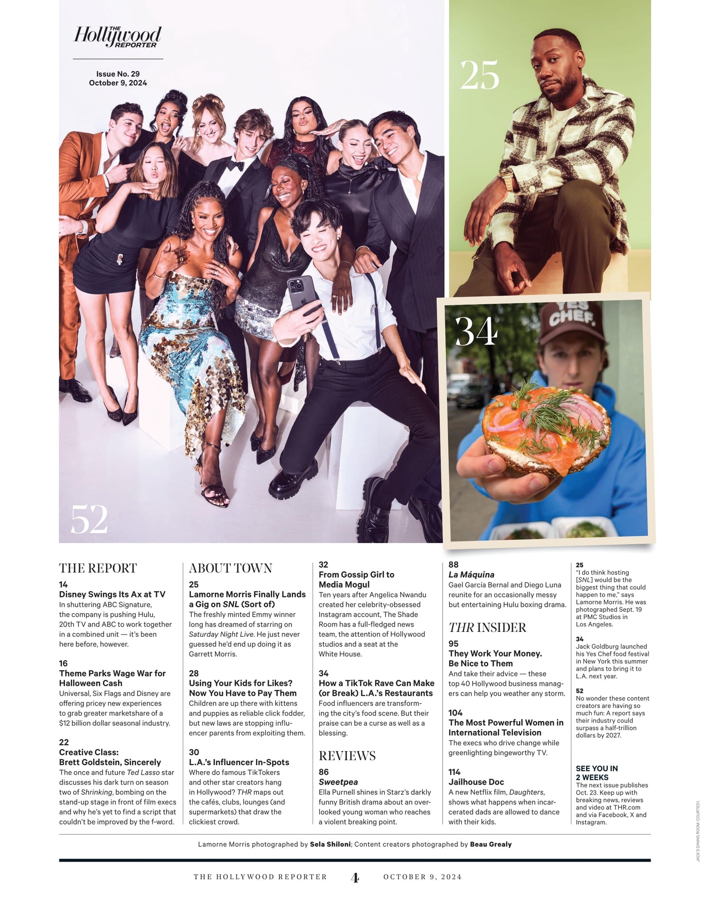 The Hollywood Reporter - 24.10.09 Edition: Jake Paul Hits Back, How A Fallen YouTube Superstar Found Redemption In The Ring & $40 Million Mike Tyson Fight, 50 Most Influential Influencers & More!