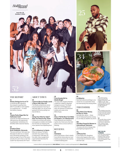 The Hollywood Reporter - 24.10.09 Edition: Jake Paul Hits Back, How A Fallen YouTube Superstar Found Redemption In The Ring & $40 Million Mike Tyson Fight, 50 Most Influential Influencers & More!