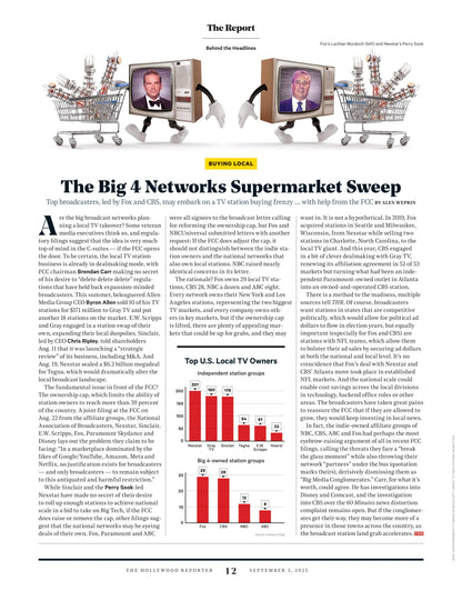 The Hollywood Reporter - 25.09.03 Edition: Toronto Film Festival 2025, Aziz Ansari, Keanu Reeves & Seth Rogen Team Up, Steven Soderbergh Goes Rogue, Risk-Taking Filmmaking,  Film Ponzi Schemes & More!