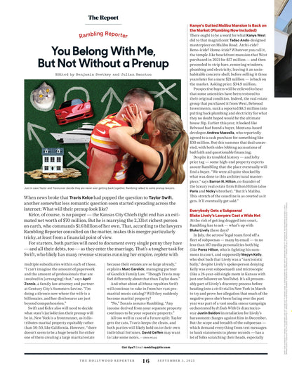 The Hollywood Reporter - 25.09.03 Edition: Toronto Film Festival 2025, Aziz Ansari, Keanu Reeves & Seth Rogen Team Up, Steven Soderbergh Goes Rogue, Risk-Taking Filmmaking,  Film Ponzi Schemes & More!
