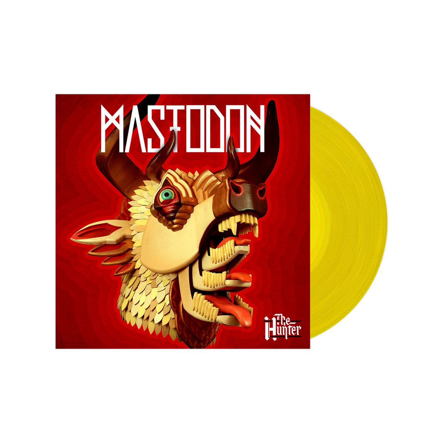 Mastodon - The Hunter [LP] (Exclusive - Yellow Vinyl) Vinyl Record