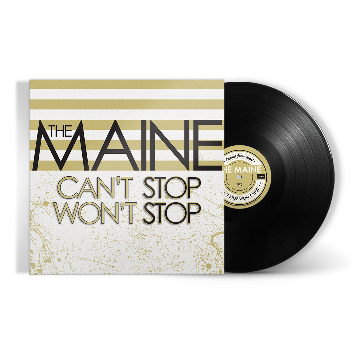 Can't Stop Won't Stop Black LP Vinyl Record