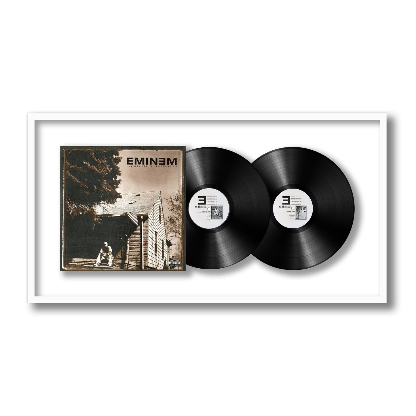 Eminem The Marshall Mathers LP Framed Vinyl Record